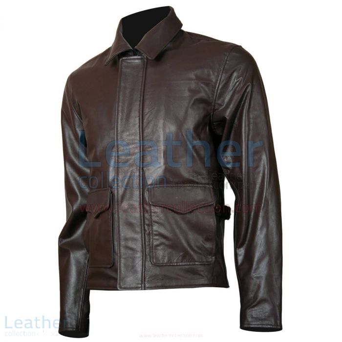 Indiana Jones Leather Jacket front
